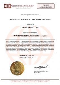 WCI Accreditation - Corporate Laughter Yoga Training & Workshop Specialists in the UK | Corporate Wellness & Workplace Wellbeing Programmes, Trainings & Workshops in London UK with Laughter Yoga Expert Lotte Mikkelsen