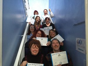 2016 02 Certified Faces - Corporate Laughter Yoga Training & Workshop Specialists in the UK | Corporate Wellness & Workplace Wellbeing Programmes, Trainings & Workshops in London UK with Laughter Yoga Expert Lotte Mikkelsen