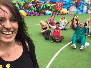 20160621 the almost whole group - Corporate Laughter Yoga Training & Workshop Specialists in the UK | Corporate Wellness & Workplace Wellbeing Programmes, Trainings & Workshops in London UK with Laughter Yoga Expert Lotte Mikkelsen