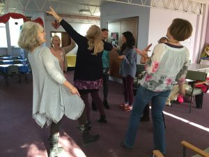 2015 03 07 Certified Gibbeirsh Training Silent Gibberish - Corporate Laughter Yoga Training & Workshop Specialists in the UK | Corporate Wellness & Workplace Wellbeing Programmes, Trainings & Workshops in London UK with Laughter Yoga Expert Lotte Mikkelsen