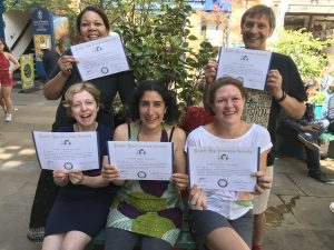 20180622 Laughter Yoga Leader Training London Day 2 03 - Corporate Laughter Yoga Training & Workshop Specialists in the UK | Corporate Wellness & Workplace Wellbeing Programmes, Trainings & Workshops in London UK with Laughter Yoga Expert Lotte Mikkelsen