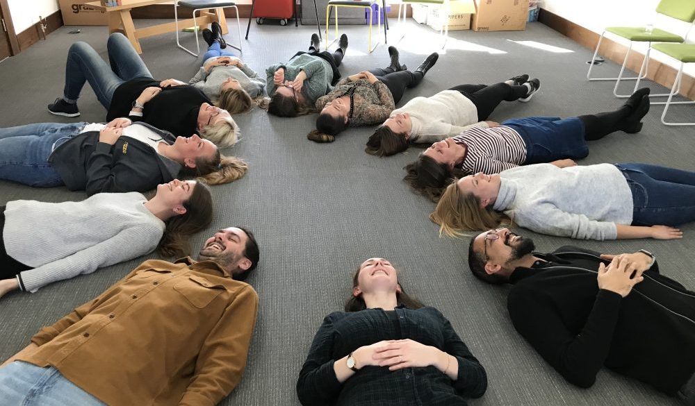 2019 03 14 Graze 02 e1553629310205 - Corporate Laughter Yoga Training & Workshop Specialists in the UK | Corporate Wellness & Workplace Wellbeing Programmes, Trainings & Workshops in London UK with Laughter Yoga Expert Lotte Mikkelsen