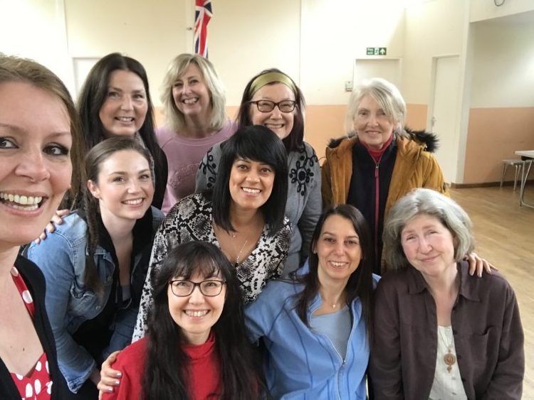 2019 05 07 World Laughter Day St Albans e1559129029402 - Corporate Laughter Yoga Training & Workshop Specialists in the UK | Corporate Wellness & Workplace Wellbeing Programmes, Trainings & Workshops in London UK with Laughter Yoga Expert Lotte Mikkelsen
