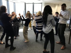 2019 05 14 East London Business Association Appreciation - Corporate Laughter Yoga Training & Workshop Specialists in the UK | Corporate Wellness & Workplace Wellbeing Programmes, Trainings & Workshops in London UK with Laughter Yoga Expert Lotte Mikkelsen