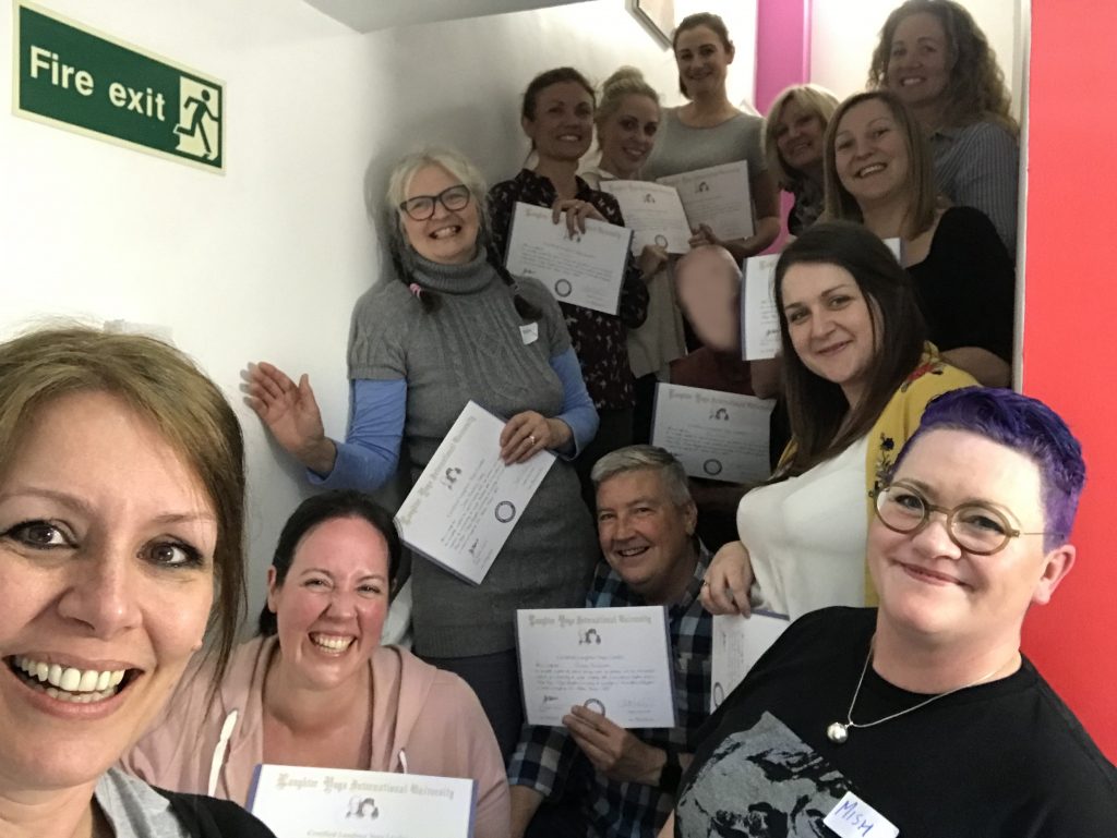 2019 05 03 Laughter Yoga Leader Training Preston - Corporate Laughter Yoga Training & Workshop Specialists in the UK | Corporate Wellness & Workplace Wellbeing Programmes, Trainings & Workshops in London UK with Laughter Yoga Expert Lotte Mikkelsen