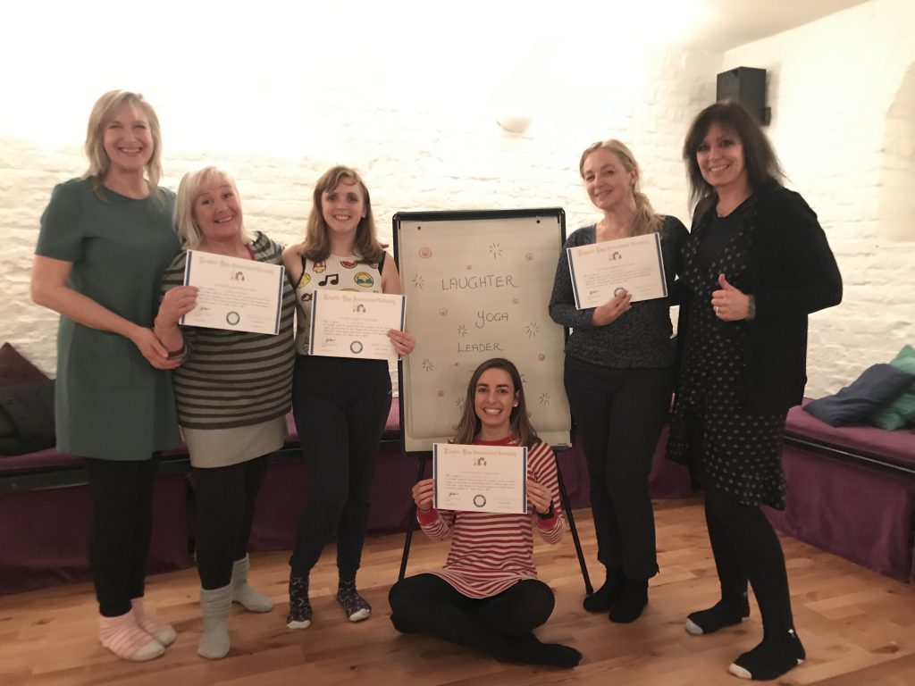 2020 02 07 Laughter Yoga Leaders and Teachers - Corporate Laughter Yoga Training & Workshop Specialists in the UK | Corporate Wellness & Workplace Wellbeing Programmes, Trainings & Workshops in London UK with Laughter Yoga Expert Lotte Mikkelsen