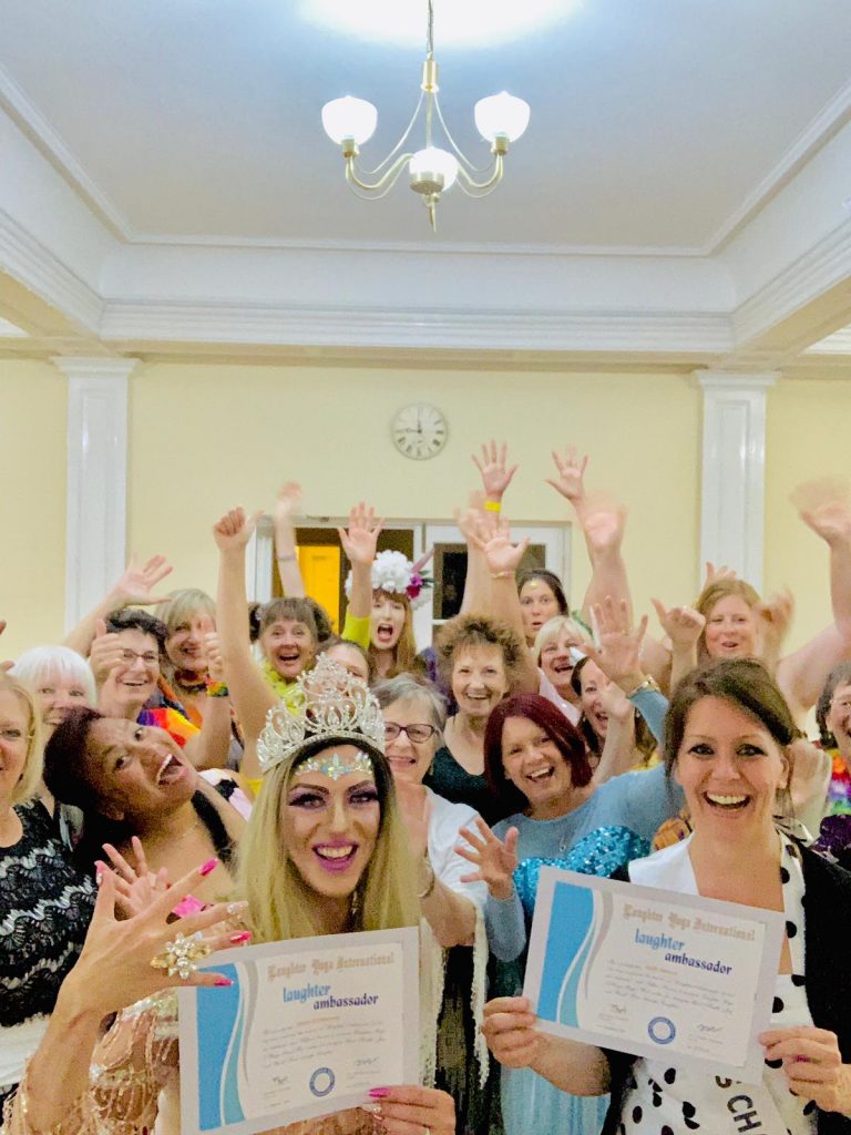 JKDC7125 - Corporate Laughter Yoga Training & Workshop Specialists in the UK | Corporate Wellness & Workplace Wellbeing Programmes, Trainings & Workshops in London UK with Laughter Yoga Expert Lotte Mikkelsen