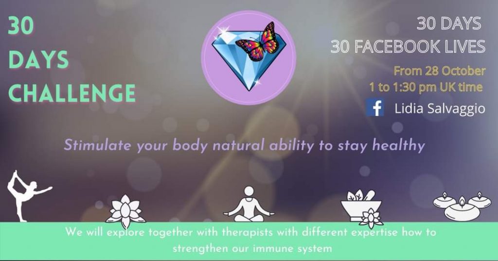 30 Day Challenge with Lidia - Corporate Laughter Yoga Training & Workshop Specialists in the UK | Corporate Wellness & Workplace Wellbeing Programmes, Trainings & Workshops in London UK with Laughter Yoga Expert Lotte Mikkelsen