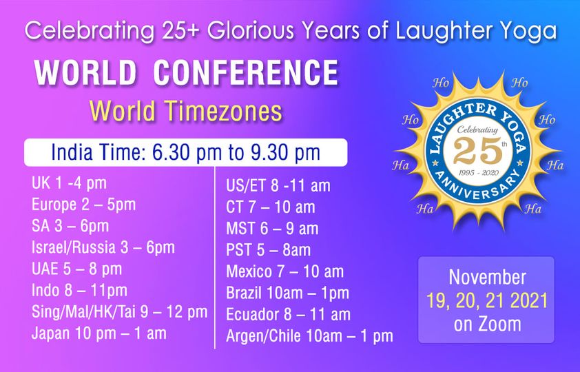 Laughter Yoga World Conference 2 - Corporate Laughter Yoga Training & Workshop Specialists in the UK | Corporate Wellness & Workplace Wellbeing Programmes, Trainings & Workshops in London UK with Laughter Yoga Expert Lotte Mikkelsen