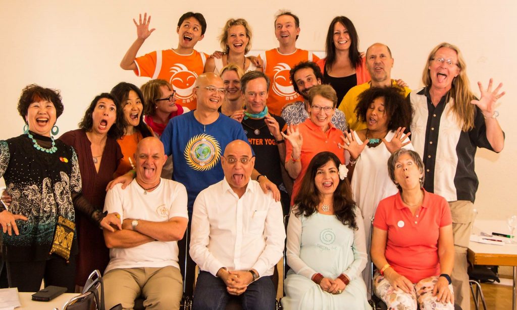 2017 Master Trainers in Frankfurt - Corporate Laughter Yoga Training & Workshop Specialists in the UK | Corporate Wellness & Workplace Wellbeing Programmes, Trainings & Workshops in London UK with Laughter Yoga Expert Lotte Mikkelsen