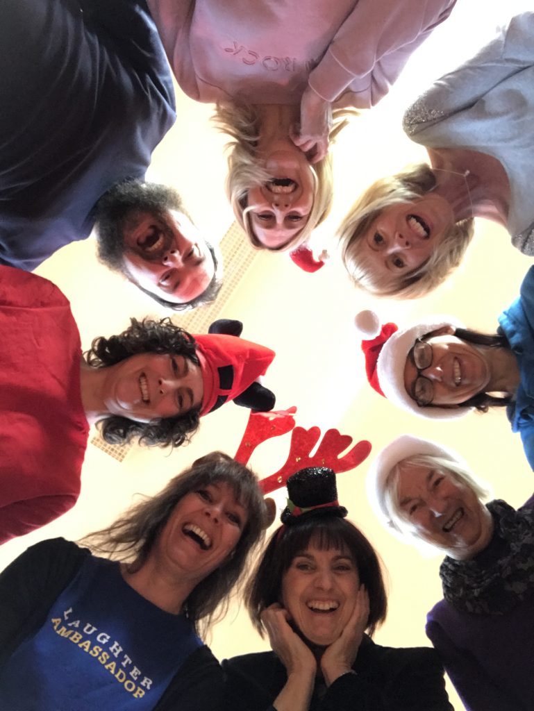 2019 12 22 Laughter Club in St Albans 02 - Corporate Laughter Yoga Training & Workshop Specialists in the UK | Corporate Wellness & Workplace Wellbeing Programmes, Trainings & Workshops in London UK with Laughter Yoga Expert Lotte Mikkelsen