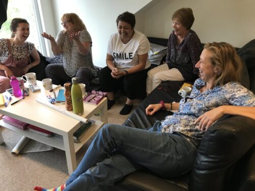 IMG 4671 scaled e1644096844834 - Corporate Laughter Yoga Training & Workshop Specialists in the UK | Corporate Wellness & Workplace Wellbeing Programmes, Trainings & Workshops in London UK with Laughter Yoga Expert Lotte Mikkelsen