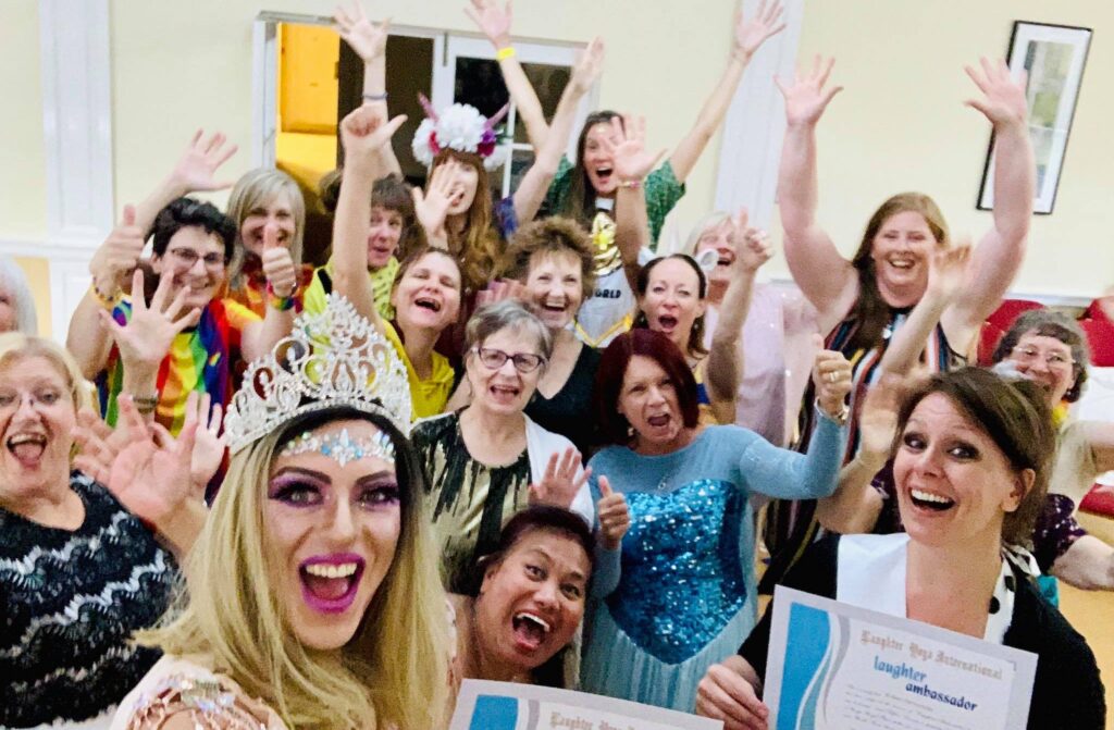 2019 07 13 Laughter Ambassador Keith Adams e1644088775112 - Corporate Laughter Yoga Training & Workshop Specialists in the UK | Corporate Wellness & Workplace Wellbeing Programmes, Trainings & Workshops in London UK with Laughter Yoga Expert Lotte Mikkelsen