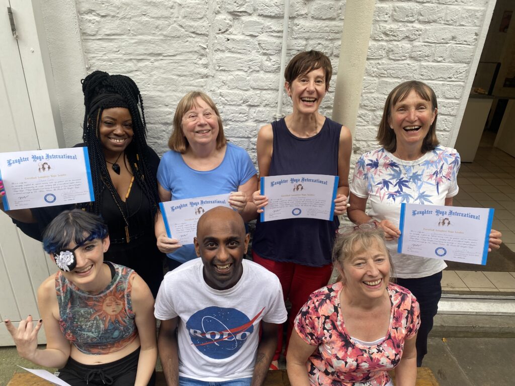 2023 06 Certified Group - Corporate Laughter Yoga Training & Workshop Specialists in the UK | Corporate Wellness & Workplace Wellbeing Programmes, Trainings & Workshops in London UK with Laughter Yoga Expert Lotte Mikkelsen