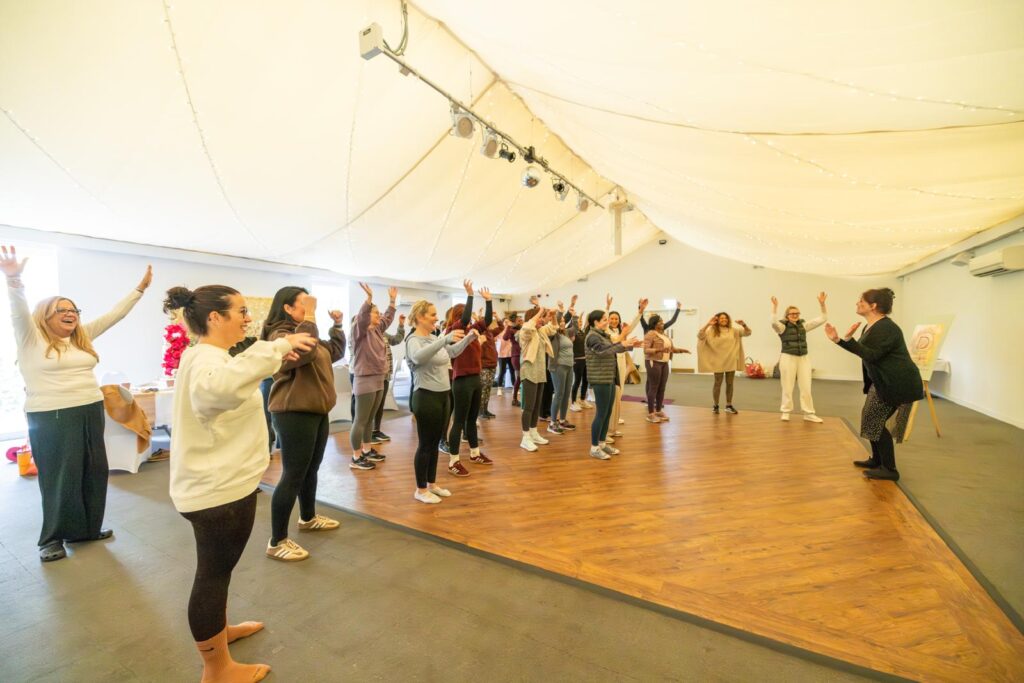 Wellness Retreat 01 - Corporate Laughter Yoga Training & Workshop Specialists in the UK | Corporate Wellness & Workplace Wellbeing Programmes, Trainings & Workshops in London UK with Laughter Yoga Expert Lotte Mikkelsen